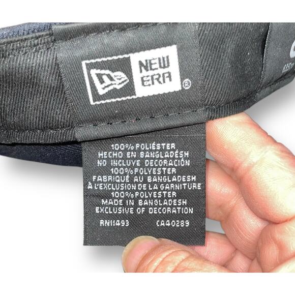 Mens Sz 8 Houston Astros Baseball Hat Cap New Era Cooperstown MLB 1986 Headwear - Picture 12 of 15